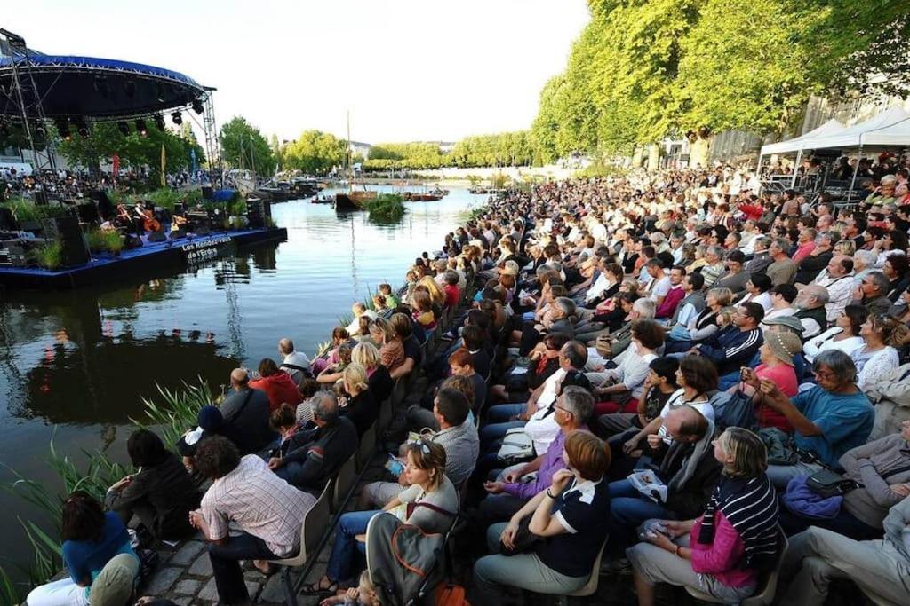Cosy T1Bis Proche Centreville, Petit Port, Audencia Nantes Kültér fotó